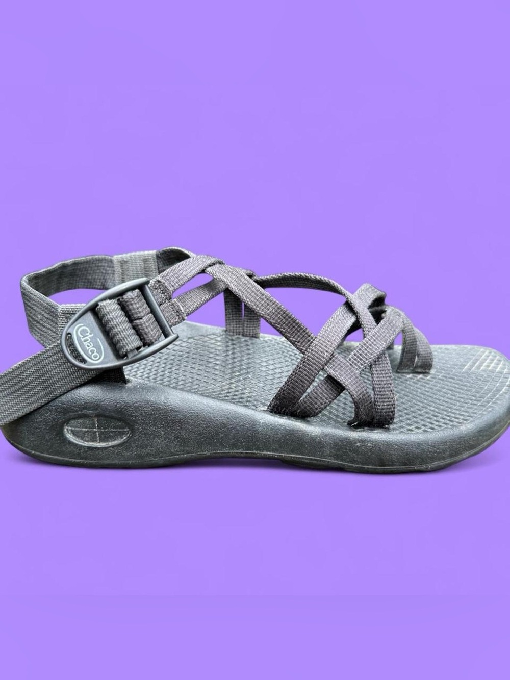 Chaco Strappy Hiking Z Style Sandals. Black/Grey. Size 7 Women’s